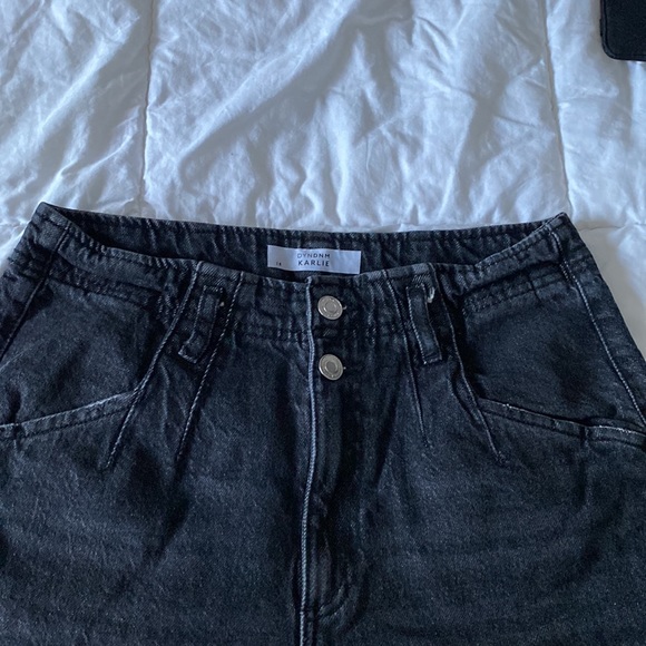 🌟2/20$ Black Washed High-Cut jeans - Picture 4 of 4